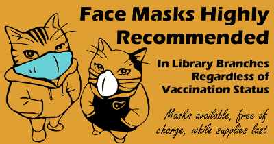 Face Masks Recommended at the Library