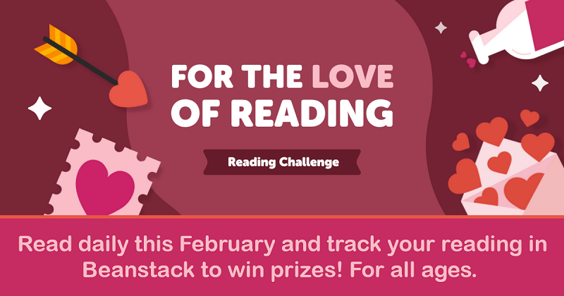 For the love of reading. Reading challenge.