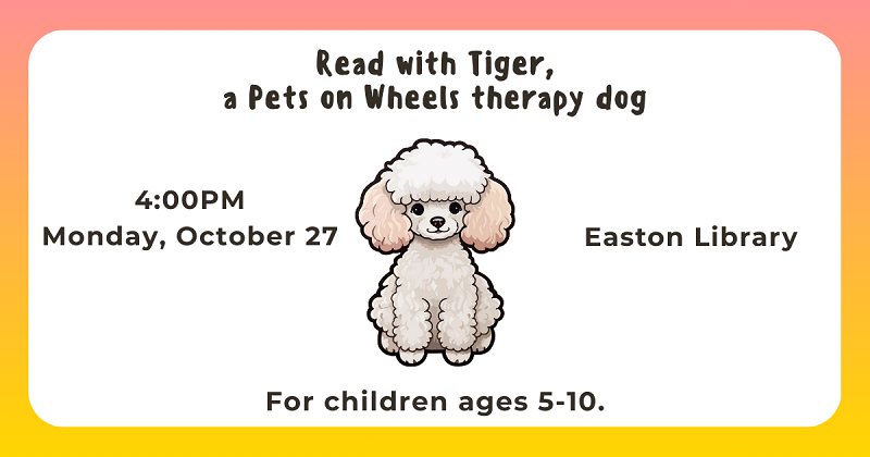 Read with Tiger. October 27.