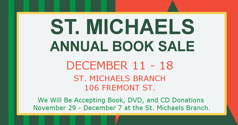 St. Michaels Book Sale