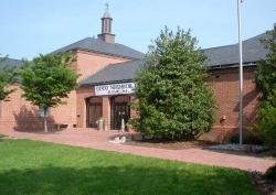 Digital image of the library at Easton.