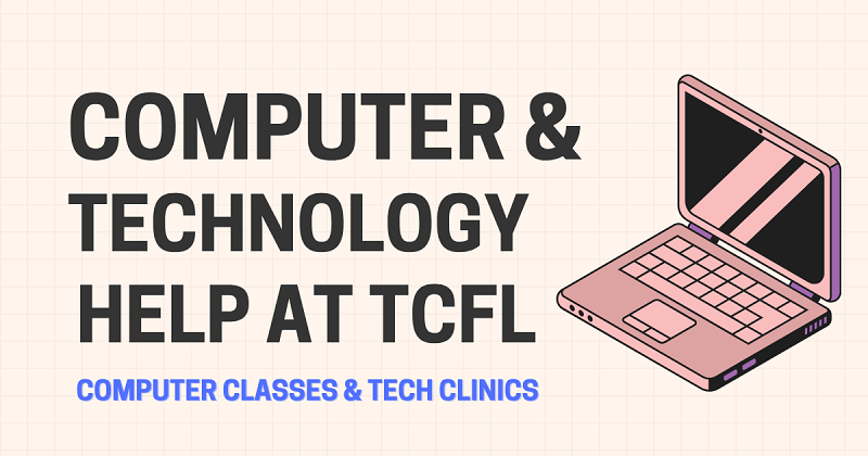 Technology at TCFL.