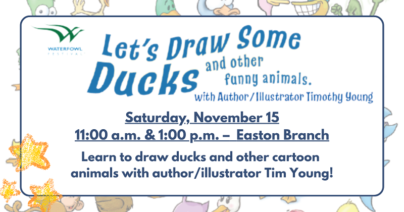 Let's Draw Some Ducks and Other Funny Animals. November 15.
