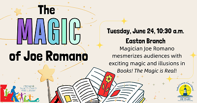 Magic of Joe Romano. June 24.