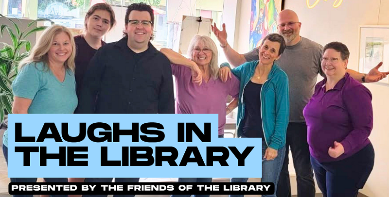 Laughs In the Library. October 16.