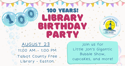 Little Jons Gigantic Bubble Show. August 23.