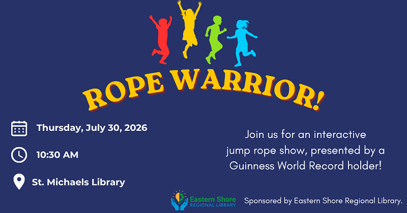 Rope Warrior! July 30.