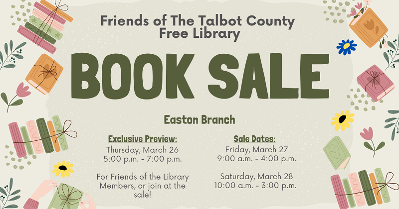 Preview Book Sale for Friends of the Library