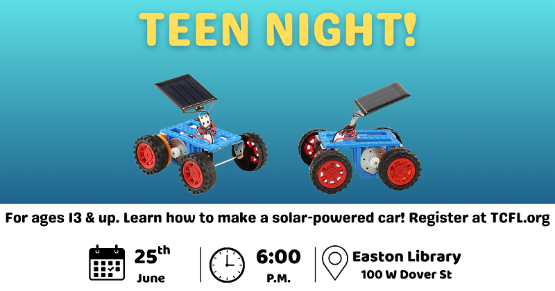 Teen Night: Solar-Powered Car!