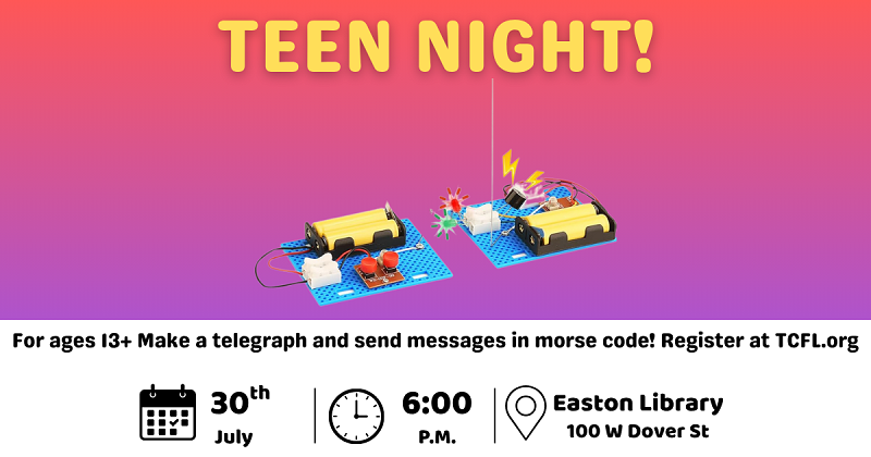 Teen Night: Morse Code!